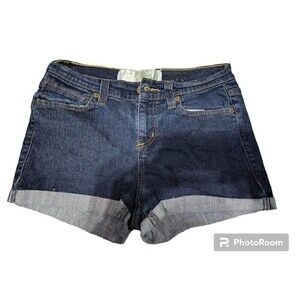 Women's Green Apple Strech Denim Jean Shorts Size 5/6